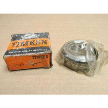 NIB TIMKEN 1920/1987 SET TAPERED ROLLER BEARING CONE &amp; CUP 27 mm ID 57 mm OD NEW