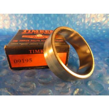 Timken 09195 Tapered Roller Bearing Cup, Single Cup;1.938&#034; OD x 9/16&#034; Wide 0.050
