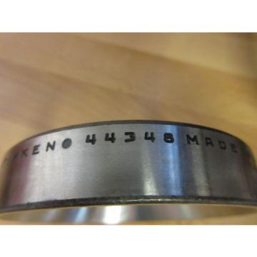 Timken Tapered Roller Bearing 44348,  Single Cup; 3.484&#034; OD x 11/16&#034; Wide, USA