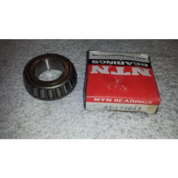 NTN Tapered Roller Bearing Lot #4T-L44643 Id 1&#034; Width .588&#034;