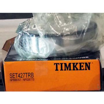 1 NEW TIMKEN SET 427TRB TAPERED ROLLER BEARING NIB ***MAKE OFFER***