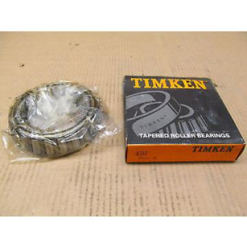 1 NIB TIMKEN 498 TAPERED ROLLER BEARING CONE