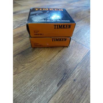 Two Timken Tapered Roller Bearing Bearings SET424 552A-555S New in the Box