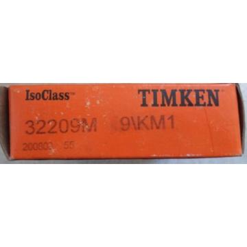 Timken IsoClass Tapered Roller Bearing 32209M  9\KM1