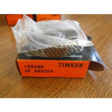 NEW TIMKEN TAPERED ROLLER BEARINGS 15520B WP.602264