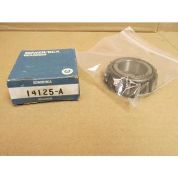 NIB BOWER/BCA 14125-A TAPERED ROLLER BEARING 14125A 14125 A 1-1/4&#034; ID TYSON