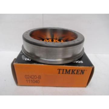 NEW TIMKEN 02420B TAPERED ROLLER BEARING RACE