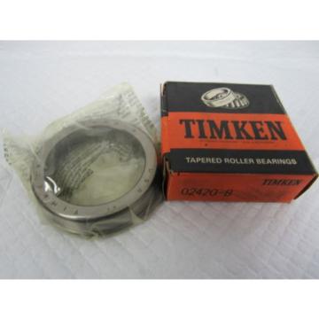 TIMKEN TAPERED ROLLER BEARING CUP 02420-B