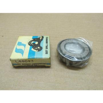 NIB SST L44643 Tapered Roller Bearing L 44643 1&#034; 25.4 MM BORE ID L 44643 NEW