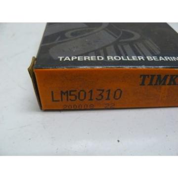 LOT OF 2 NEW TIMKEN LM501310 BEARING TAPERED ROLLER 2.891 X .58 INCH