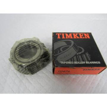 TIMKEN TAPERED ROLLER BEARING 02474