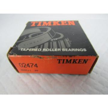 TIMKEN TAPERED ROLLER BEARING 02474