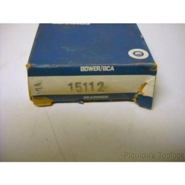 New Bower/BCA 1-1/8&#034; Tapered Roller Bearing Cone Only, #15112