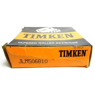 TIMKEN TAPERED ROLLER BEARING, JLM506810, NIB, NOS