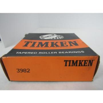 TIMKEN TAPERED ROLLER BEARING 3982