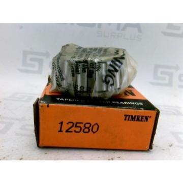 New! Timken 12580 Tapered Roller Bearing Cone