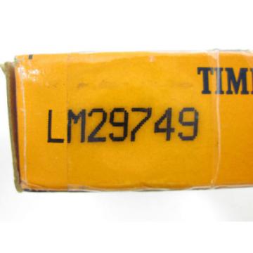 TIMKEN TAPERED ROLLER BEARING LM29749