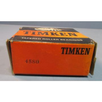 Timken 4580 Tapered Roller Bearing 2&#034; ID, 1-1/2&#034; Width Through Bore NIB