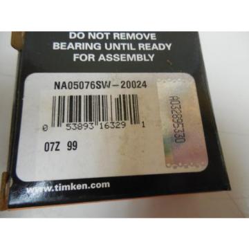 TIMKEN TAPERED ROLLER BEARING NA05076SW NA05076SW-20024 NA05076SW20024 NIB