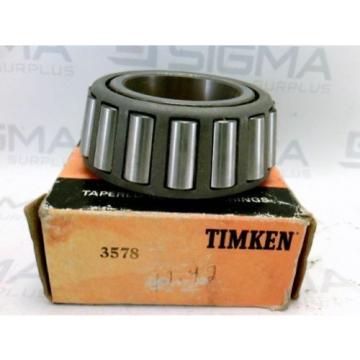 New! Timken 3578 Tapered  Roller Bearing