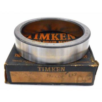 TIMKEN TAPERED ROLLER BEARINGS 752 CUP, 6.3750&#034; OD, SINGLE CUP, CHROME STEEL