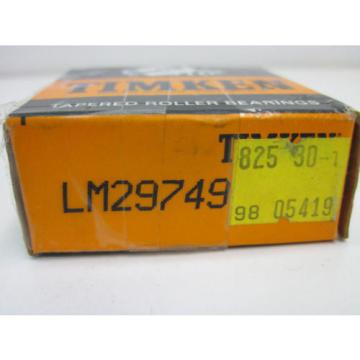 TIMKEN TAPERED ROLLER BEARING LM29749