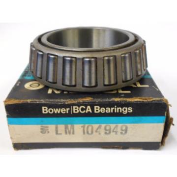 FEDERAL MOGUL LM104949 TAPERED ROLLER BEARING CONE, BOWER/BCA 2&#034; BORE