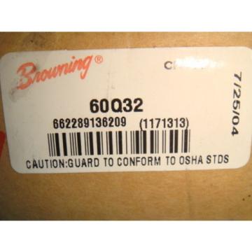 Browning 60Q32 Roller Chain Sprocket, Single Strand, Split Taper, 32 TEETH, NIB