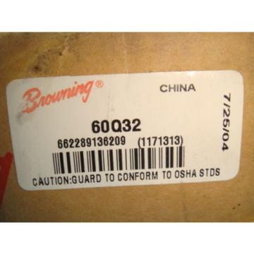 Browning 60Q32 Roller Chain Sprocket, Single Strand, Split Taper, 32 TEETH, NIB