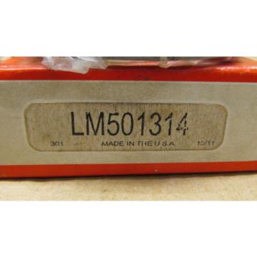 1 NIB TIMKEN LM501314 TAPERED ROLLER BEARING CUP OD:2-29/32&#034;, CUP W: 0.6537&#034;