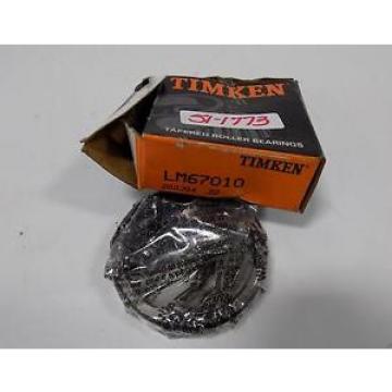 TIMKEN TAPERED ROLLER BEARING CUP LM67010 NIB