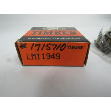 TIMKEN TAPERED ROLLER BEARING LM11949