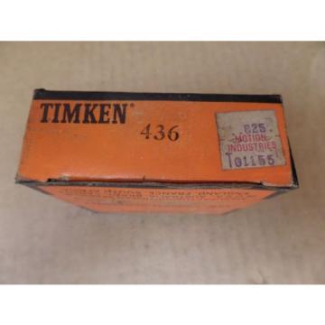 NEW TIMKEN 436 TAPERED ROLLER BEARING