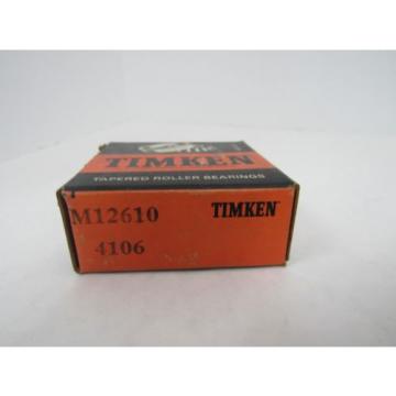 TIMKEN* TAPERED ROLLER BEARING M12610