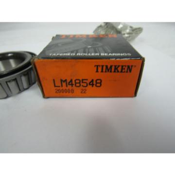 TIMKEN TAPERED ROLLER BEARING LM48548