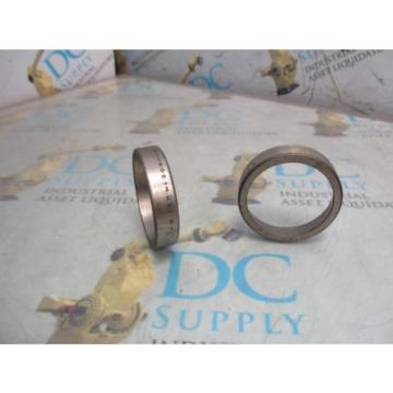 TIMKEN 15245 TAPERED ROLLER BEARING CUP LOT OF 2 NEW