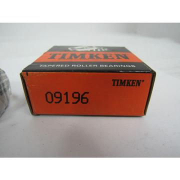 TIMKEN TAPERED ROLLER BEARING 09196