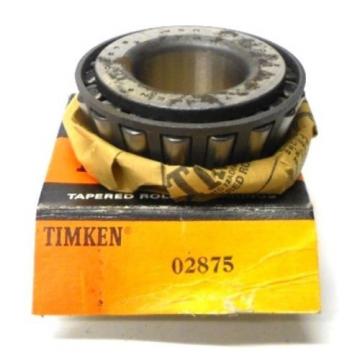 TIMKEN TAPERED ROLLER BEARING 02875, 1-1/4&#034; INSIDE DIAMETER