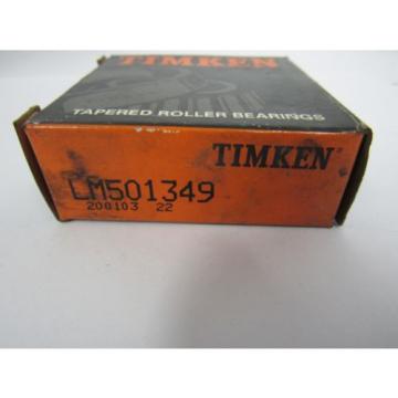 TIMKEN BEARING TAPERED ROLLER BEARING LM501349