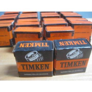 28 TIMKEN TAPERED ROLLER BEARINGS PART LOT 14 LM12710 &amp; 14 LM12749 AS IS