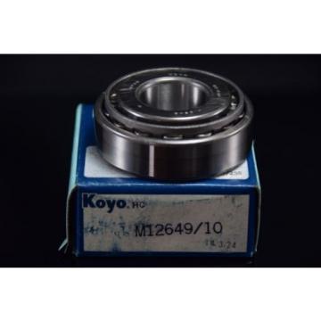 2pcs. Koyo Bearings M12649/10 Taper Roller Wheel bearing One Bearing Car Parts