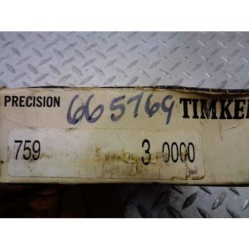 TIMKEN TAPERED ROLLER BEARING 759 3 0000