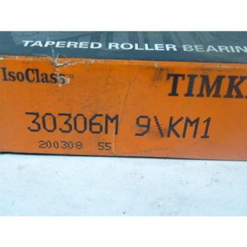 Timken 30306M90KM1 Tapered Roller Bearing  NEW