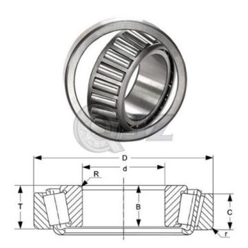 1x JL69345-JL69310 Tapered Roller Bearing QJZ Premium Free Shipping Cup &amp; Cone