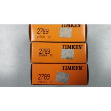 2789 Timken Tapered Roller Bearing