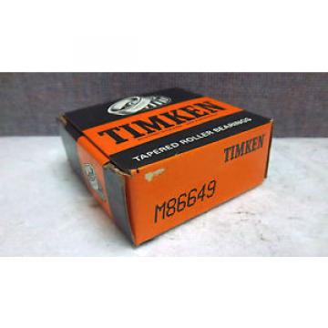 TIMKEN TAPERED ROLLER BEARING M86649 NEW M86649