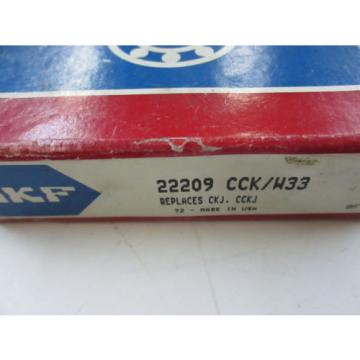 *NEW* SKF 22209 CCK/W33 SPHERICAL ROLLER BEARING TAPER BORE