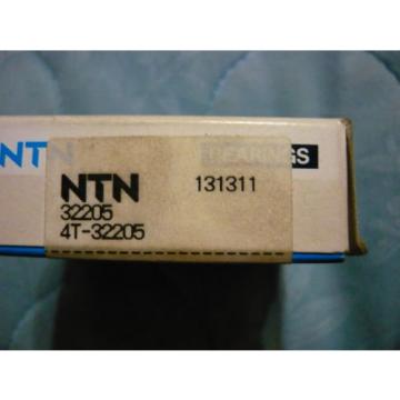 NTN  Bearing 4T-32205 Tapered Roller Bearing Single Row