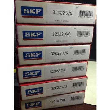 New Genuine SKF 32022 X/Q Metric Taper Roller Bearing **Free Expedited Shipping*
