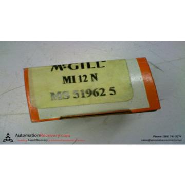 MCGILL MS 51962 5 BEARING, NEW #144042